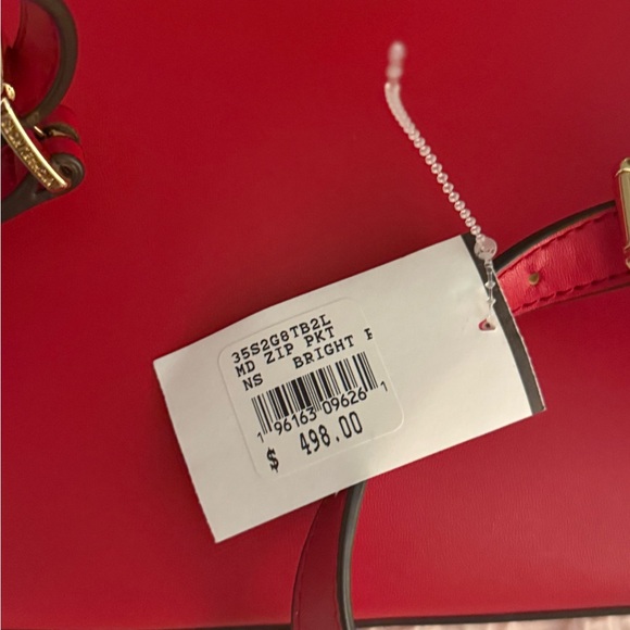 Michael Kors Cherry Red Backpack main image 3